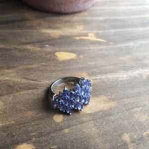 Sterling Silver Tanzanite Ring - Size 5